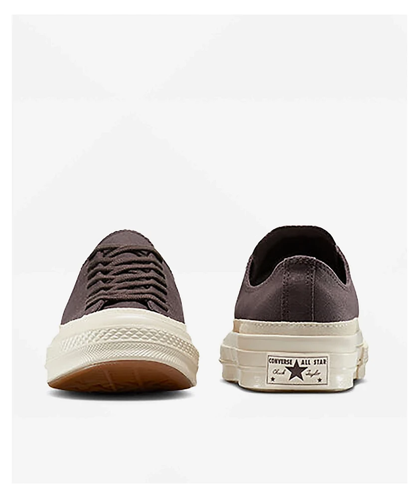 Converse Chuck 70 Canvas & Suede Rugged Brown Shoes