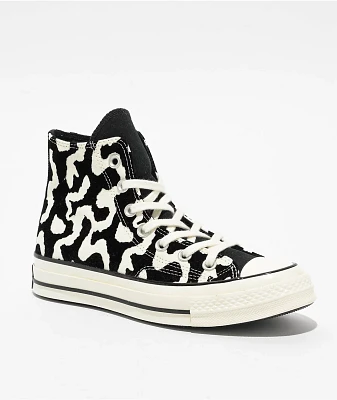 Converse Chuck 70 Lavish Leopard Black & Egret High Top Shoes