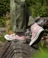 Converse Chuck Taylor All Star Autumn Embroidery Mauve High Top Shoes