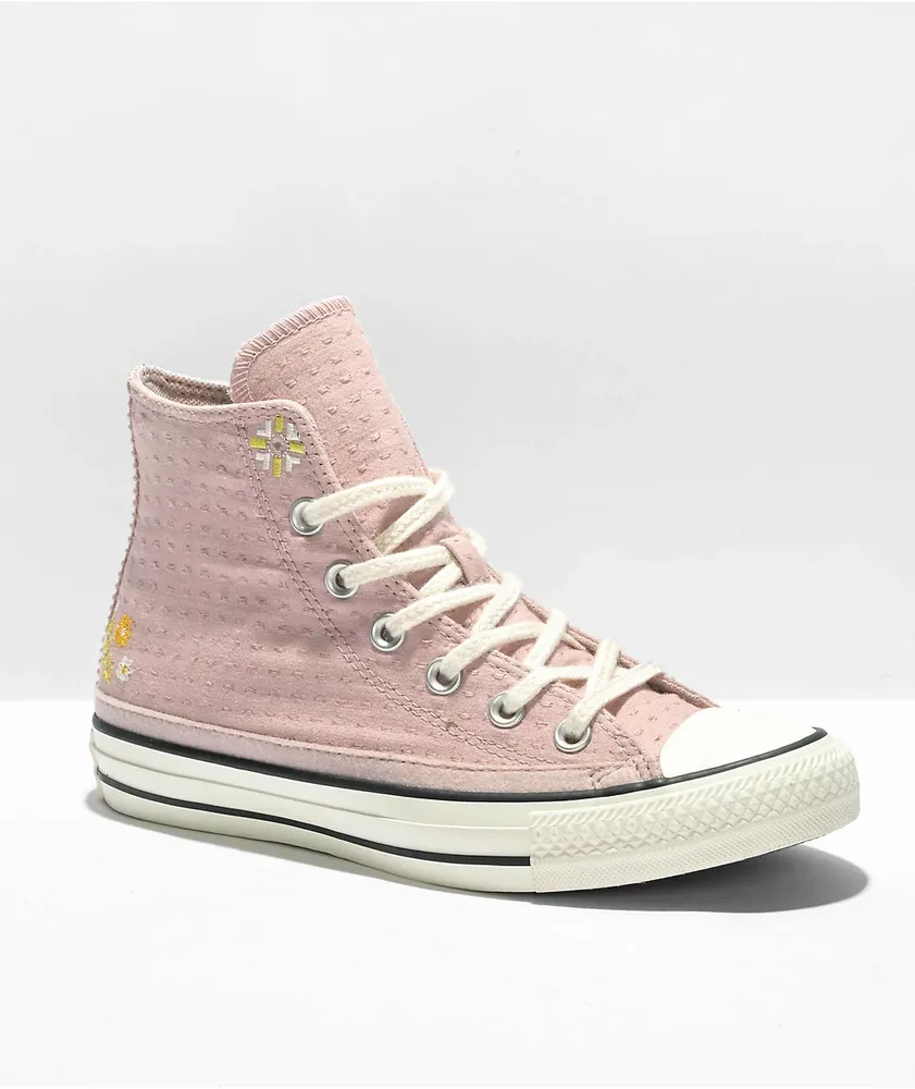 Converse Chuck Taylor All Star Autumn Embroidery Mauve High Top