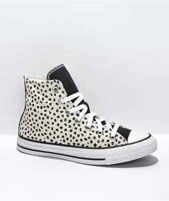 Converse Chuck Taylor All Star Creamy Leopard High Top Shoes