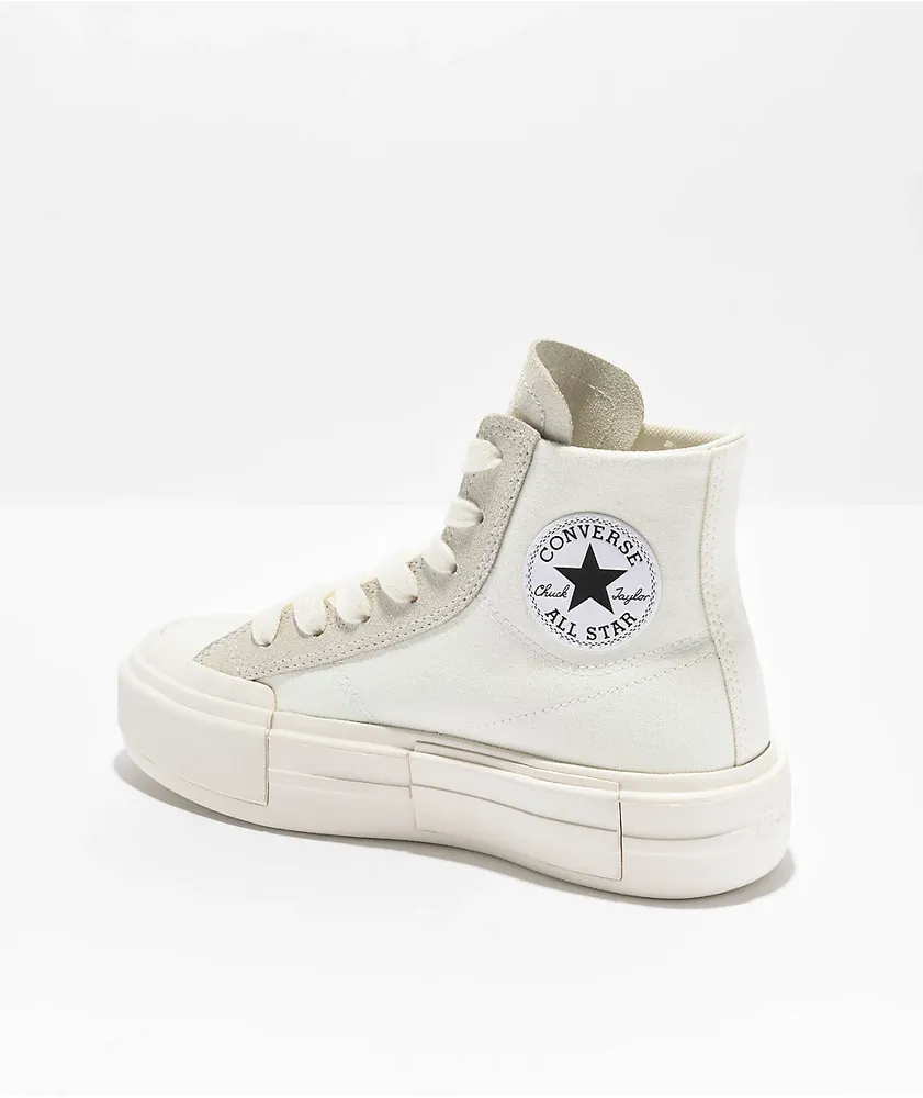 Converse Chuck Taylor All Star Cruise White High Top Platform Shoes