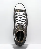 Converse Chuck Taylor All Star Hi Black & Hemp Dip Dye Shoes