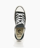 Converse Chuck Taylor All Star Lift Double Stack Black & White Platform Shoes