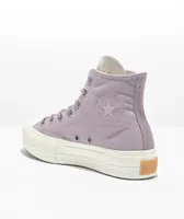 Converse Chuck Taylor All Star Lift Lucid Lilac High Top Platform Shoes