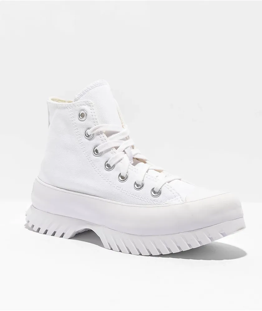 Converse Chuck Taylor All Star Lugged 2.0 White High Top Shoes