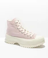 Converse Chuck Taylor All Star Lugged Barely Rose High Top Shoes