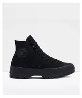 Converse Chuck Taylor All Star Lugged Black High Top Shoes