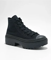 Converse Chuck Taylor All Star Lugged Heel Black Canvas Shoe