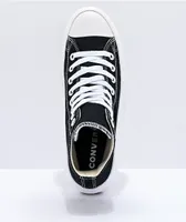 Converse Chuck Taylor All Star Move Hi Black & White Platform Shoes