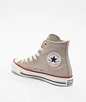 Converse Chuck Taylor All Star Papyrus, Egret, & Midnight Navy High Top Shoes