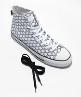 Converse Chuck Taylor All Star Pro Bones White & Black Skate Shoes