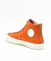 Converse Chuck Taylor All Star Pro Burnt Orange Suede High Top Shoes