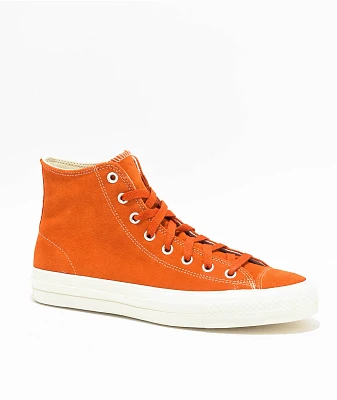 Converse Chuck Taylor All Star Pro Burnt Orange Suede High Top Shoes