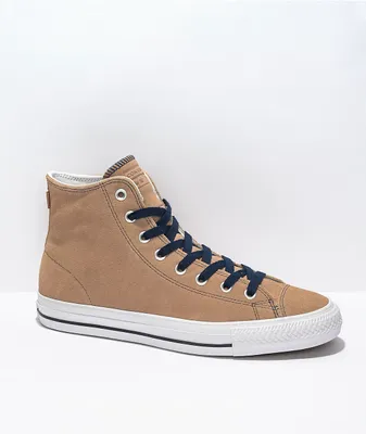 Converse Chuck Taylor All Star Pro Hemp & White High Top Skate Shoes