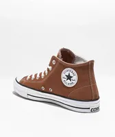 Converse Chuck Taylor All Star Pro Mid Tawny Owl Suede Skate Shoes