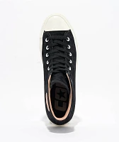 Converse Chuck Taylor All Star Pro Nubuck Black, Egret, & Vachetta Beige Skate Shoes