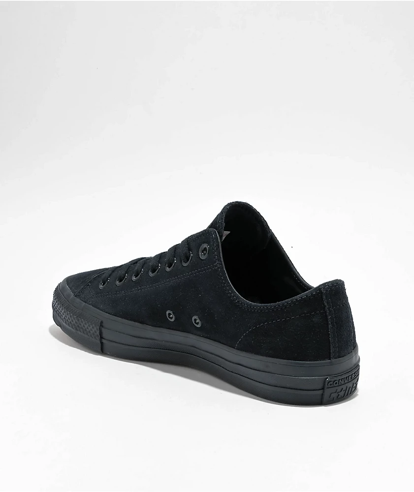 Converse Chuck Taylor All Star Pro Ox Suede Black Shoes