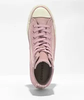 Converse Chuck Taylor All Star Pro Pink Piping High Top Skate Shoes