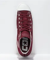 Converse Chuck Taylor All Star Pro Recycled Canvas Burgundy High Top Skate Shoes