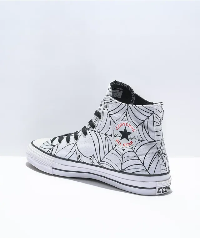 Converse Chuck Taylor All Star Pro Bones White & Black Skate Shoes