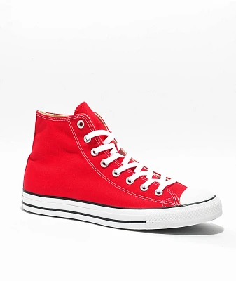Converse Chuck Taylor All Star Red High Top Shoes