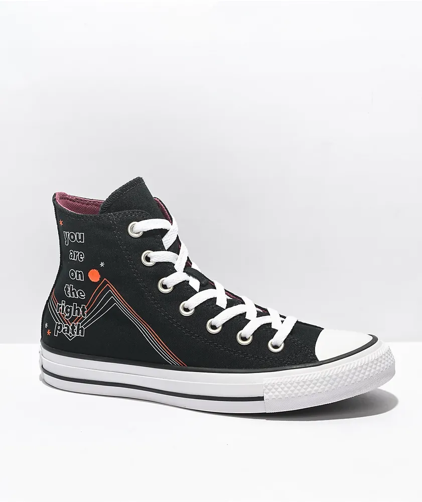 Converse Chuck Taylor All Star Right Path Black High Top Shoes