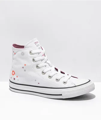 Converse Chuck Taylor All Star Right Path White High Top Shoes