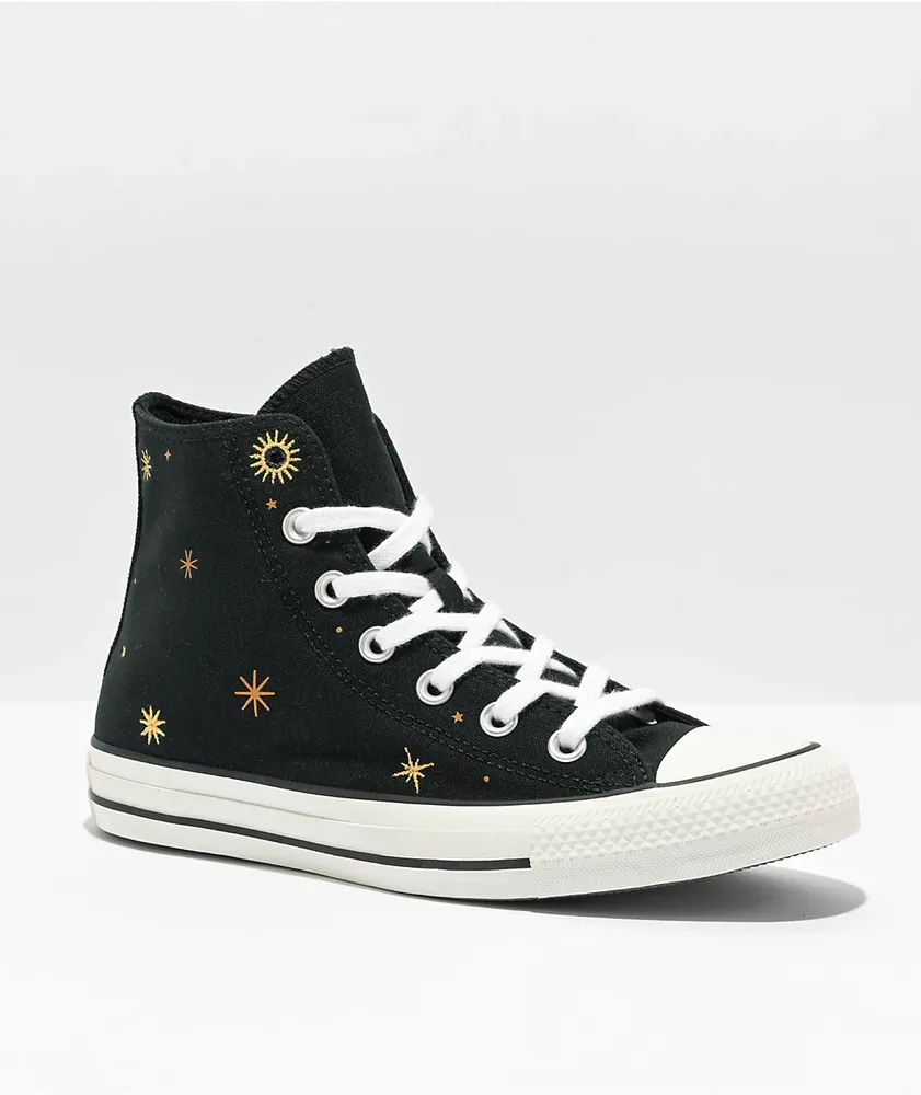 Black High Top Shoes