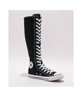 Converse Chuck Taylor All Star XXHi Black & White Knee High Shoes