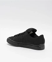 Converse Chuck Taylor One Star Puffed Black Skate Shoes