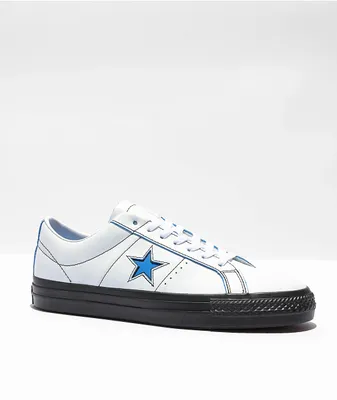 Converse Eddie Cernicky One Star Pro White & Blue Skate Shoes