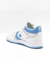 Converse Fastbreak Pro White & Carolina Blue Skate Shoes 