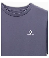 Converse Go-To Embroidered Star Chevron Lavender Ash T-Shirt