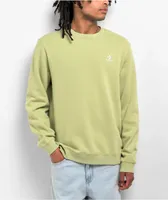 Converse Go-To Embroidered Star Green Crewneck Sweatshirt