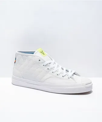 Converse JP Pro Mid Sablone Pride White Skate Shoes