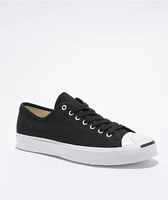 Converse Jack Purcell Canvas Black & White Shoes