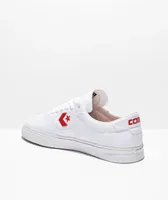 Converse Louie Lopez Pro White & Red Skate Shoes