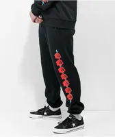 Converse Much Love Black Sweatpants