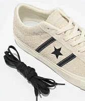 Converse One Star Academy Pro Black & Egret Skate Shoes