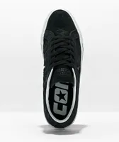 Converse One Star Pro Bones Black Suede Skate Shoes