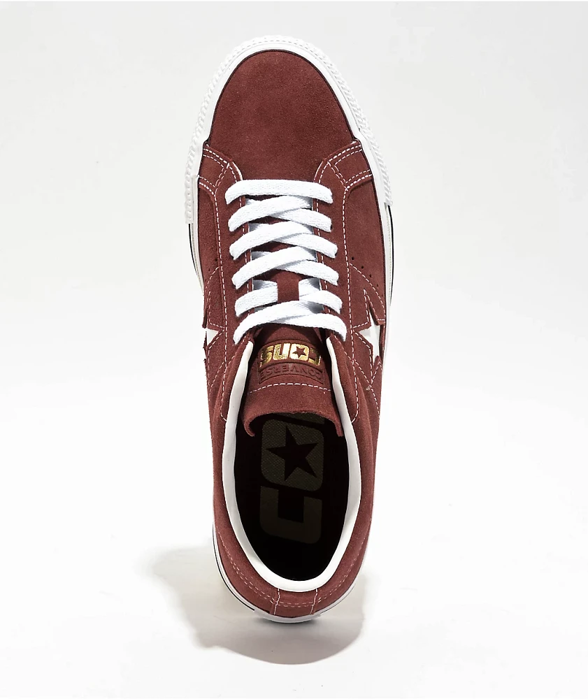 Converse One Star Pro Pueblo Brown Skate Shoes