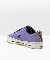 Converse One Star Pro Sean Pablo Lilac Suede Skate Shoes