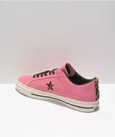 Converse One Star Pro Sean Pablo Pink Suede Skate Shoes