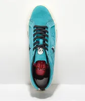 Converse One Star Pro Sean Pablo Teal Suede Skate Shoes