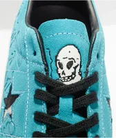 Converse One Star Pro Sean Pablo Teal Suede Skate Shoes