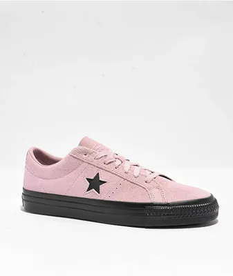 Converse One Star Pro Violet & Black Suede Skate Shoes