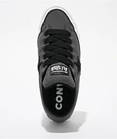 Converse One Star Puffed Dark Matter, Black, & White Skate Shoes