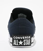 Converse One Star Puffed Obsidian, Black, & White Skate Shoes