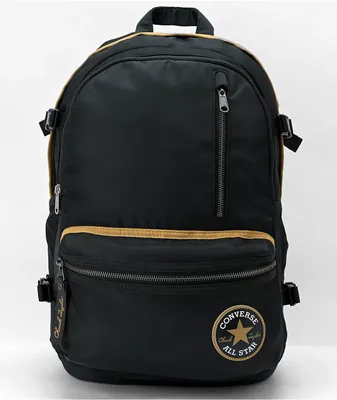 Converse Premium Straight Edge Black Backpack
